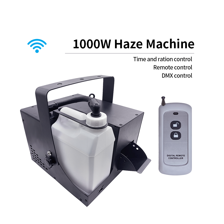 Event Party Dj - 1000W Rookmachine Waterbasis Hazer Podiumeffect DMX