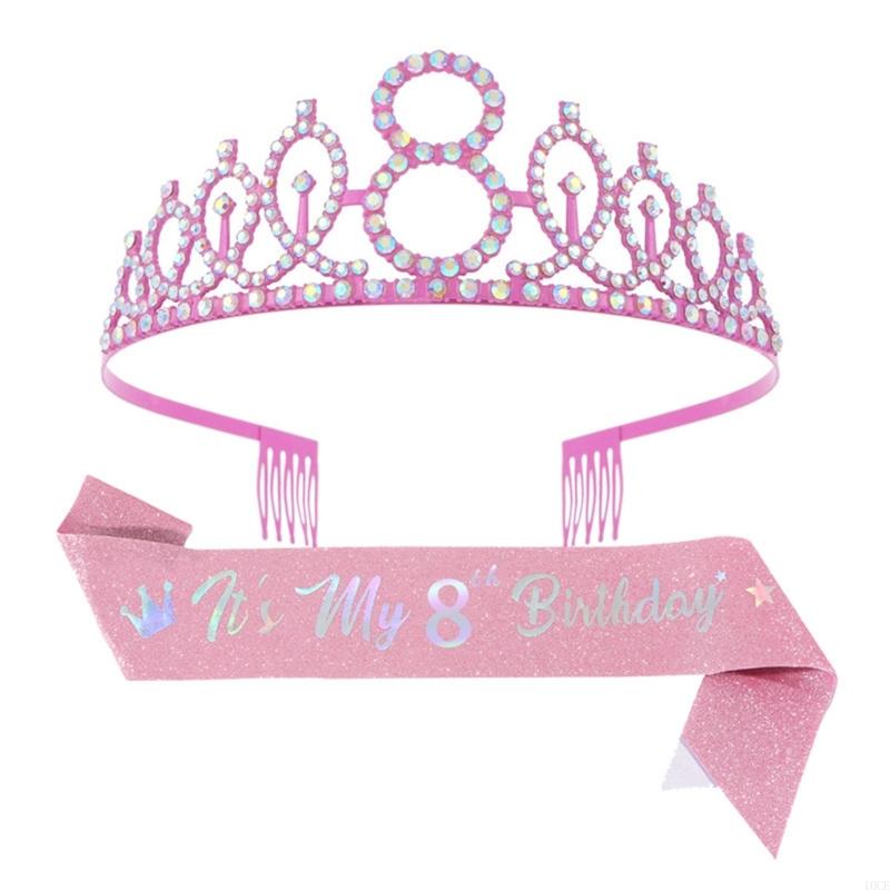 Glinsterende roze verjaardagst - Birthday Sash Glitter recensie en prijs