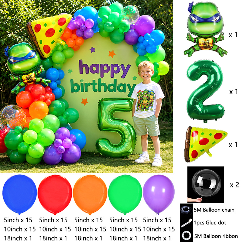 Kinderfeestje Ninja Turtles Ba - Balloon Arch Kit recensie en prijs