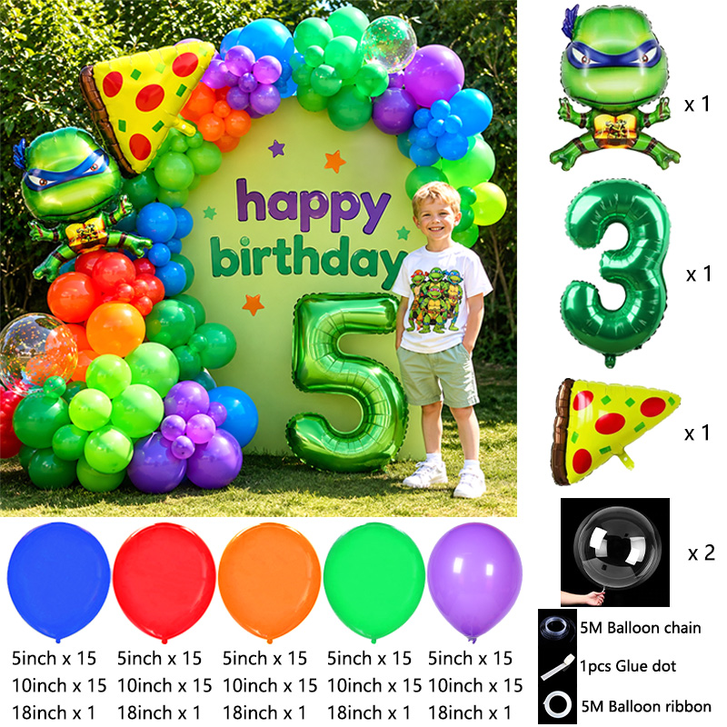 Kinderfeestje Ninja Turtles Ba - Balloon Arch Kit recensie en prijs